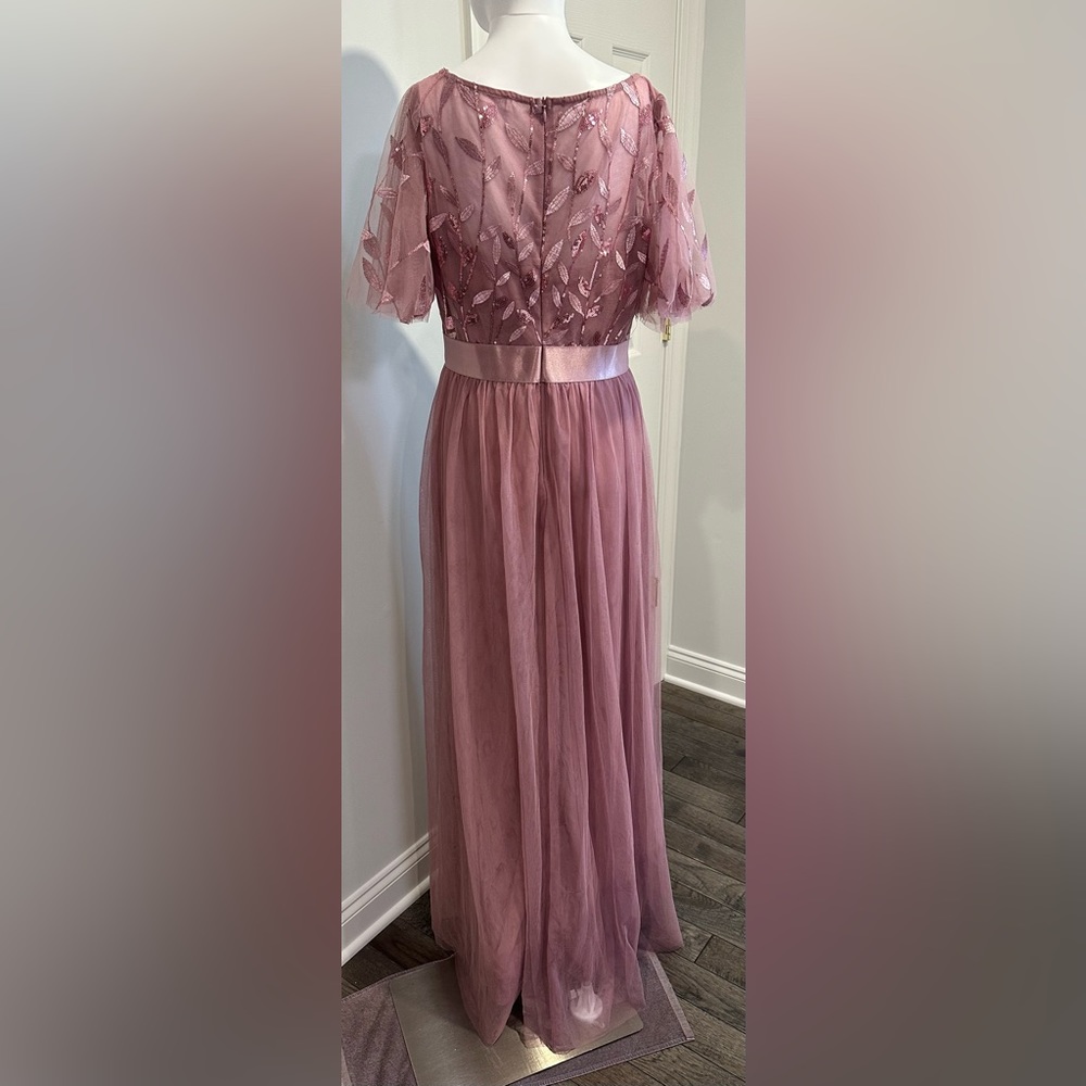 Ever Pretty A-Line Formal Dress Size XL Lavender - Picture 4 of 8